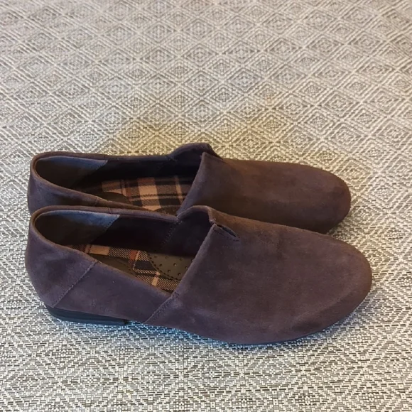 Boc BORN Concept Women's Brown Suede Slip On Mocs Loafer Shoes, Sz 7 - Picture 5 of 9